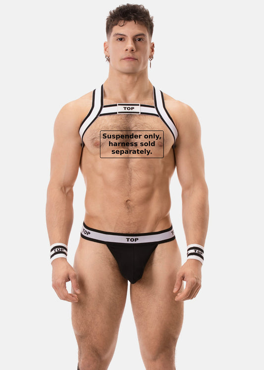 Barcode Berlin Suspender TOP Black-White
